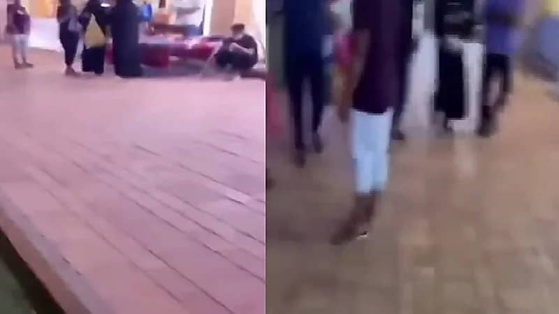 شخص يوثق تحرشه بطفل وهو برفقة عائلته