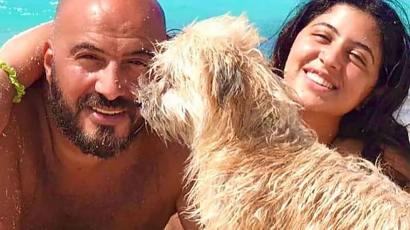 أحدث ظهور لمجدي الهواري وابنته