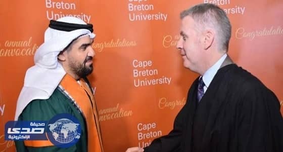 بالصور.. حسين الجسمى يحصل علي الدكتوراه الفخرية