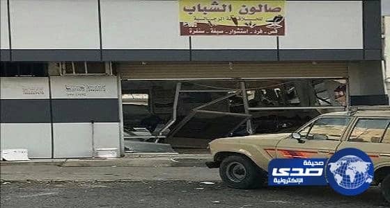 سيارة تقتحم صالون حلاقة بالمجاردة بدون وقوع إصابات