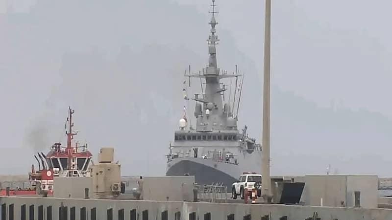 بالفيديو.. سفينة جلالة الملك "الجبيل" تصل إلى جدة بعد إبحارها من إسبانيا