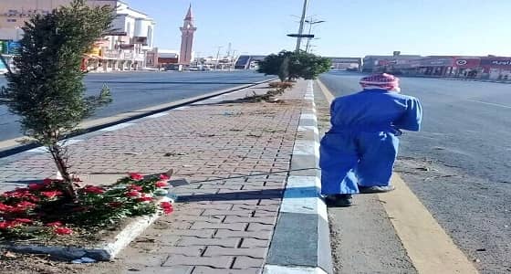 بالصور.. حملة نظافة بنجران