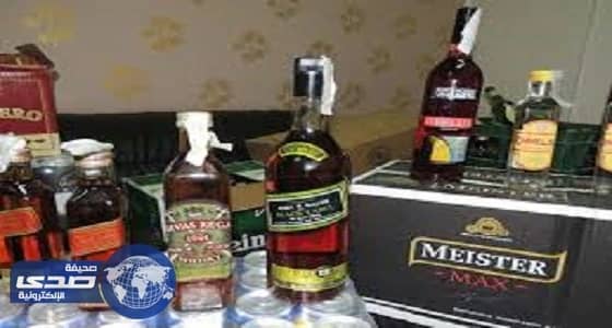 ⁠⁠⁠ضبط 19 ألف زجاجة خمور في شاحنة خضار بالبطحاء