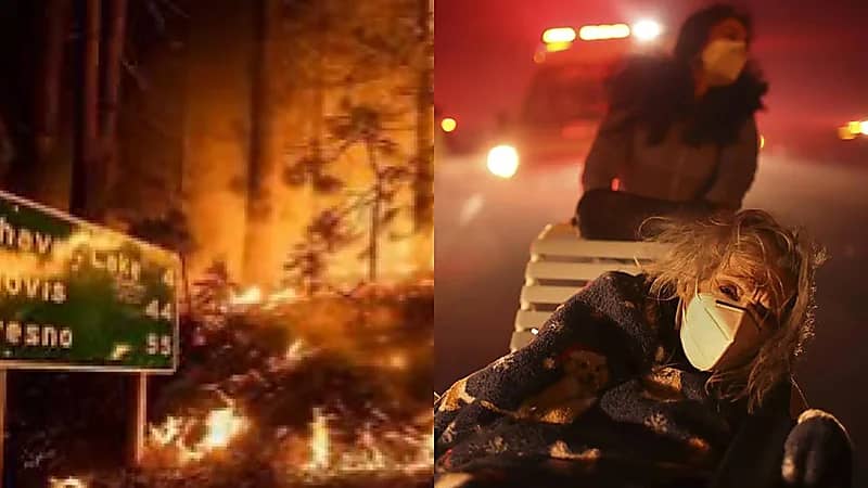 حريق كاليفورنيا يتسبب في خسائر بالمليارات وتشريد السكان .. فيديو