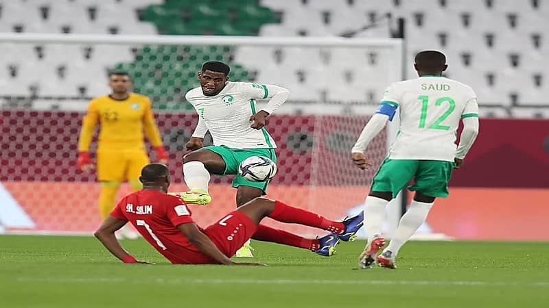 كأس العرب..التعادل يحسم لقاء الأخضر وفلسطين