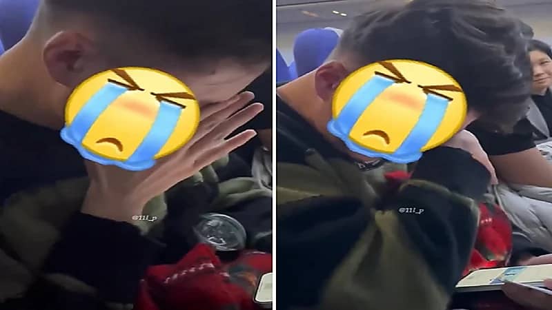 بكاء مشجع صيني بعد إلغاء مباراتى النصر .. فيديو