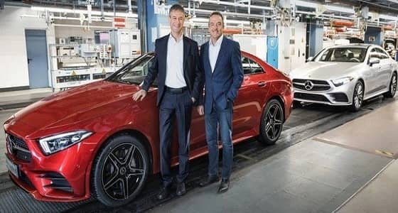 بالصور.. بدأ انتاج " مرسيدس CLS 2019 " في ألمانيا
