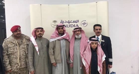 تكريم منقذ طفل حريق حائل