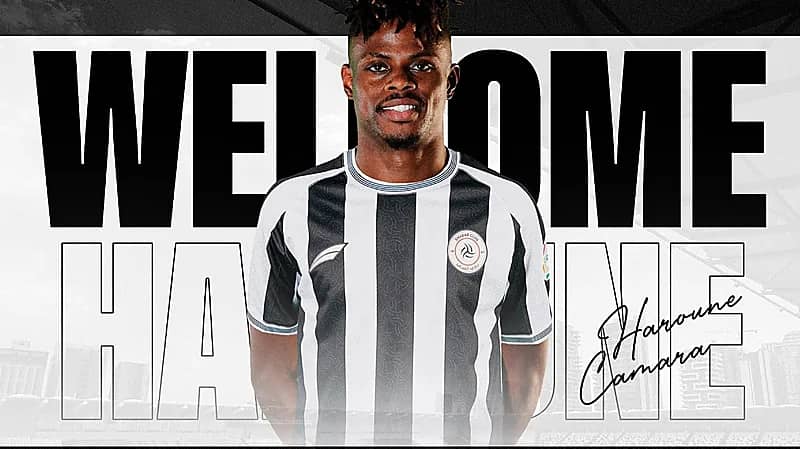 رسمياً .. الشباب يعلن التعاقد مع هارون كمارا