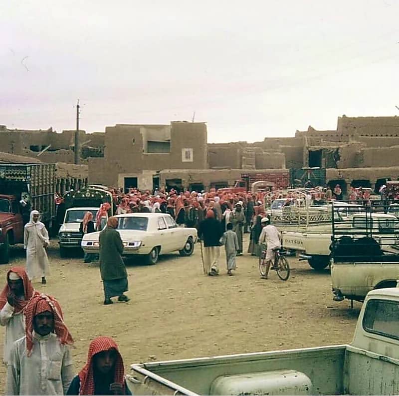 سوق حليوة في شقراء بالتسعينات الهجرية