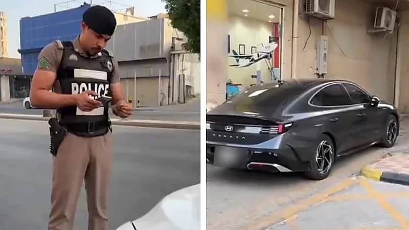 رصد مخالفة وقوف المركبات في أماكن غير مخصصة بالقصيم .. فيديو