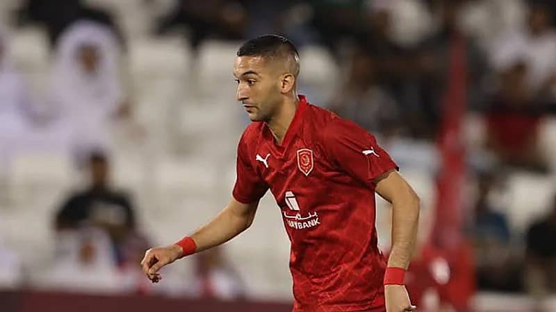 الدحيل القطري يعلن رحيل حكيم زياش