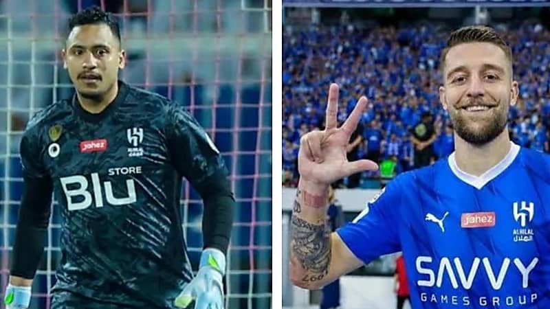 سافيتش يقدم هدية لـ حبيب الوطيان .. فيديو