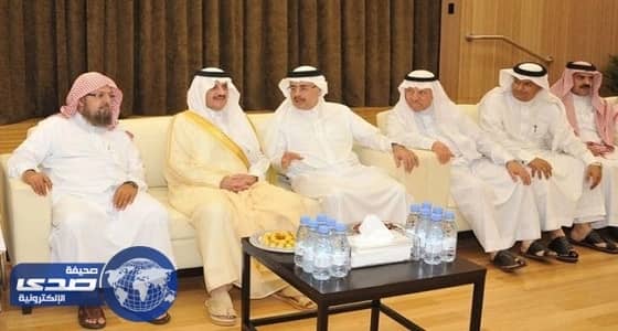 الأمير سعود بن نايف يعزي عائلة " الناصر "