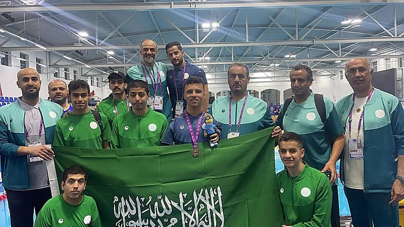 طلبة المملكة يختتمون مشاركتهم في "الجمنزياد" الدولي المدرسي بـ 29 ميدالية.. صور