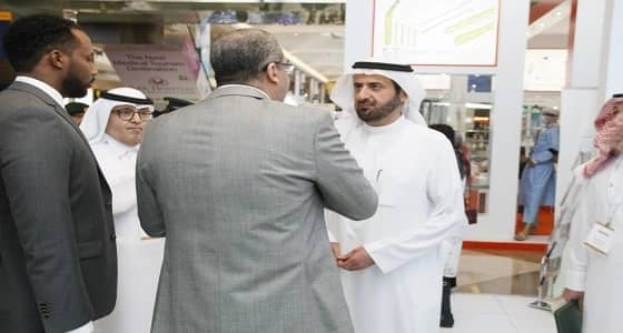 " الربيعة " يزور جناح مجموعة مستشفيات السعودي الألماني بمعرض الصحة بدبي
