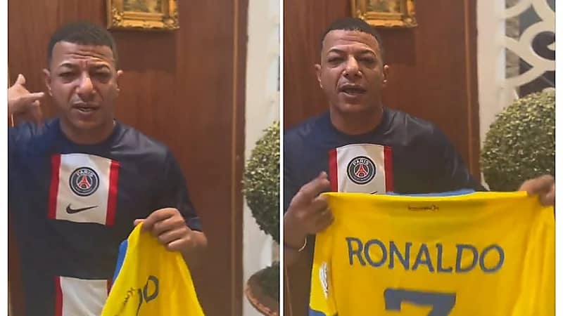 شاهد.. مبابي المصري يوجه رسالة لرونالدو بعد خسارة النصر من الاتحاد