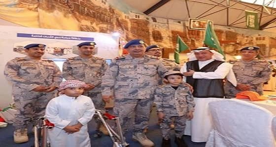 بالصور.. حرس الحدود يشارك في فعاليات يوم الإعاقة العالمي بجدة