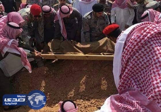 تشييع جثمان الشهيد العنزي الى مثواه الأخير