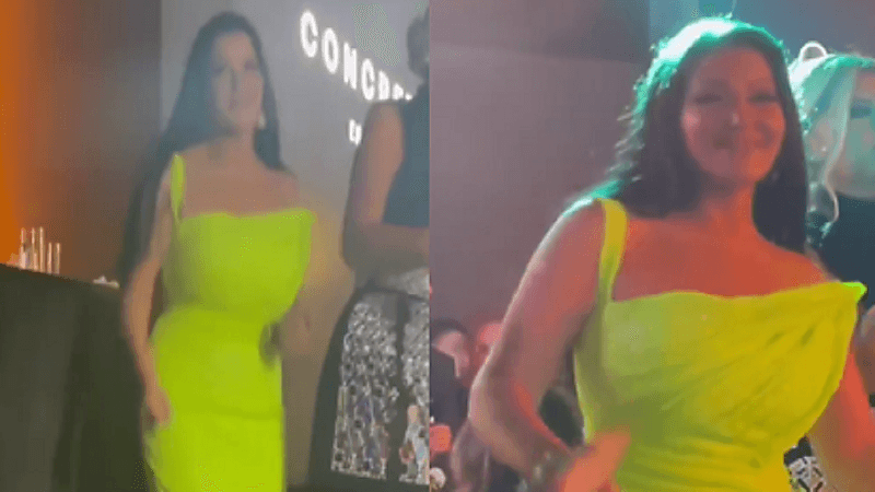 شاهد.. سمية الخشاب تفقد السيطرة على نفسها