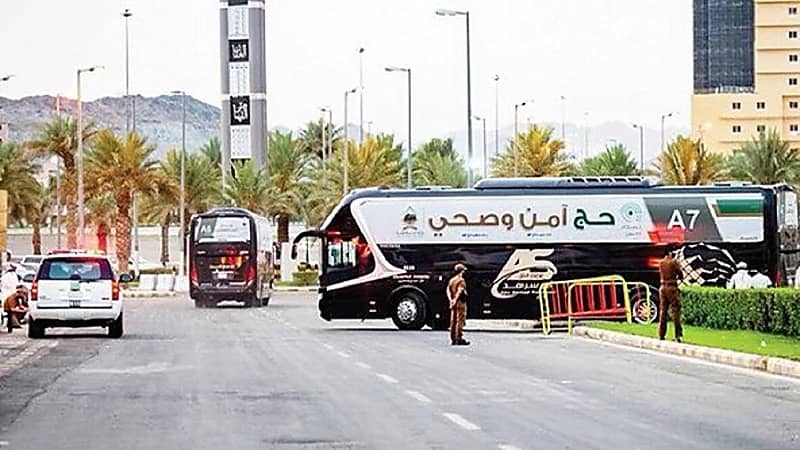 ضبط 77 مخالفاً لتنظيم وتعليمات الحج