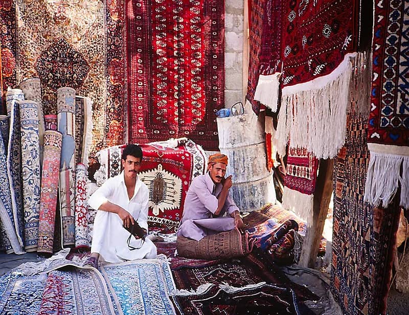 صورة من سوق الزل في الرياض قبل 42 عام