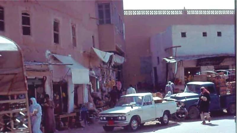 لقطة من شرق البطحاء أول الستينات الميلادية