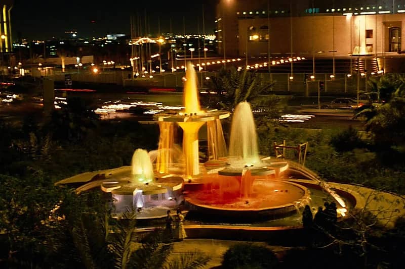 نافورة حديقة دروازة الناصرية