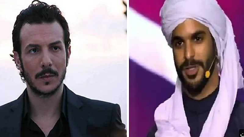 بالفيديو .. باسل خياط يسخر من بطل مسلسل رشاش: التمثيل في الشرق وأنت في الغرب