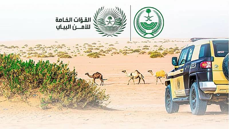 ضبط ٥ مخالفين لنظام البيئة وبحوزتهم كمية من الحطب المحلي بالقصيم