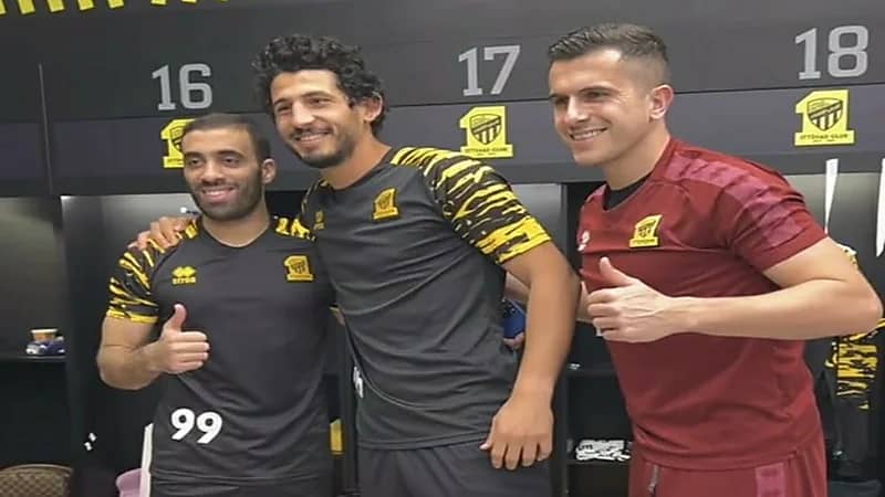 بالفيديو.. "حمدالله" في تدريبات الاتحاد