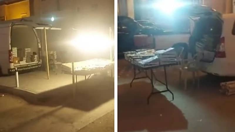 شاهد.. مقيم يوثق باعة جائلين تركوا بضاعتهم لأداء الصلاة: "دام عزك يا مملكة"