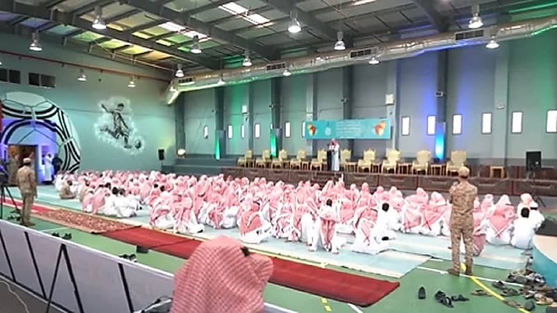 بالفيديو.. سجن الطرفية يحتفي بنزلائه في أول أيام عيد الفطر