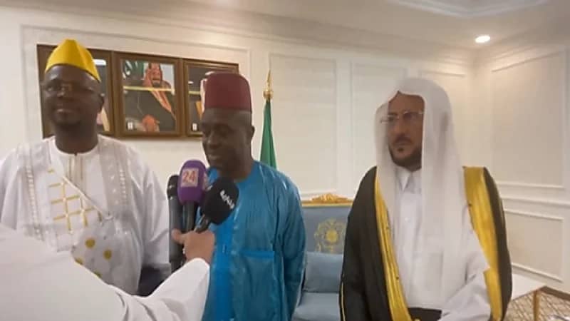 بالفيديو.. وزير الشؤون الدينية الغيني: السعودية قدوة للعالم الإسلامي ونحن جنودا لها