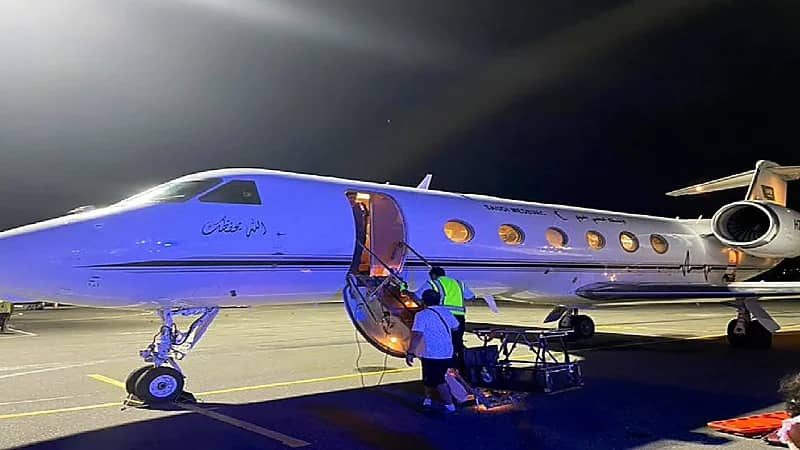 إخلاء طبي لعائلة من جورجيا إلى المملكة