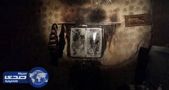 مدني شرورة يسيطر على حريق شب في أخشاب ومفروشات داخل سكن عمالة