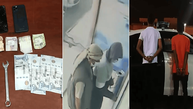 بالفيديو.. الإطاحة بـ 5 مواطنين قاموا بالعبث بأجهزة الصراف الآلي بعسير