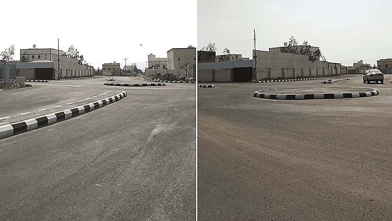 "دوار الظلام" بالسيل الكبير مصيدة لعابري الطريق ومطالب لأمانة الطائف بحل سريع