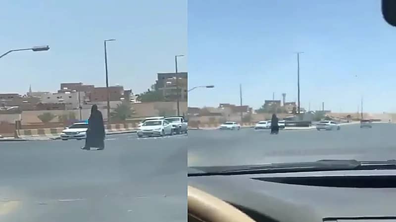 بالفيديو .. المواطنة التي نظمت حركة المرور في عرعر تروي تفاصيل الواقعة وترد على منتقديها