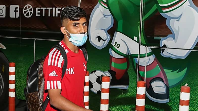 محمد الكويكبي يخضع لأشعة الرنين للكشف عن نوع إصابته