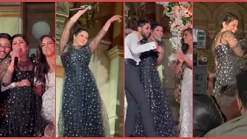 شاهد.. زوج فوز الفهد يحتفل بعيد زواجهما برومانسية كبيرة