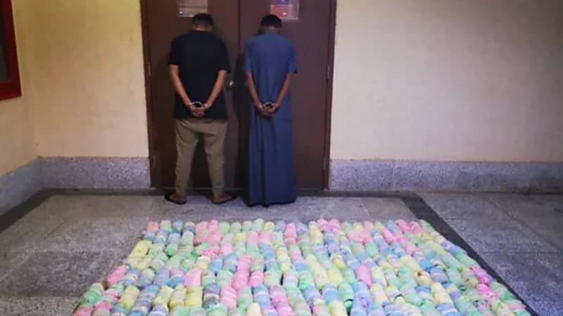  ضبط171 كيلو جرامًا من نبات القات المخدر في قلوة