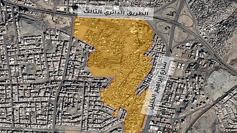 الهيئة الملكية بمكة تعلن تطوير الموقع العشوائي منطقة الزهور