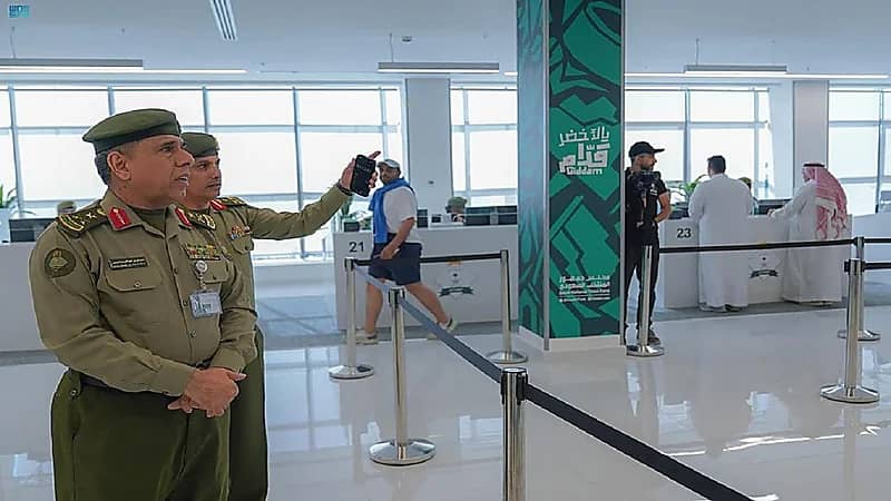 الفريق اليحيي يقف على جاهزية الخدمات المقدمة للراغبين في حضور بطولة كأس العالم