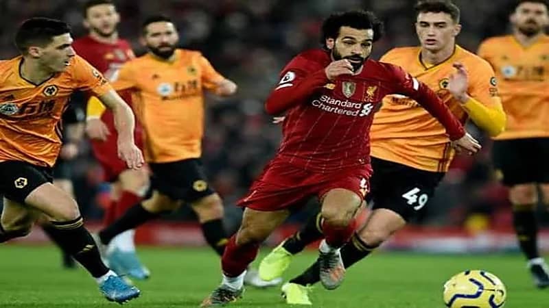 التعادل يحسم مواجهة ولفرهامبتون وليفربول 