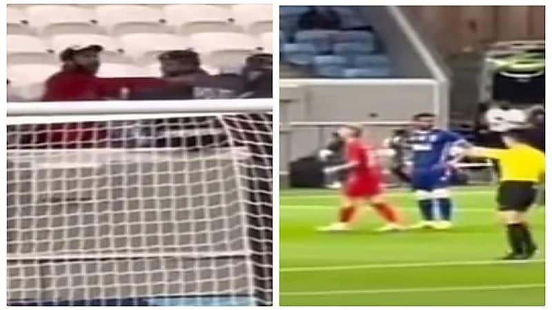 شاهد .. غضب جماهير شباب أهلي دبي الاماراتي على "البليهي"