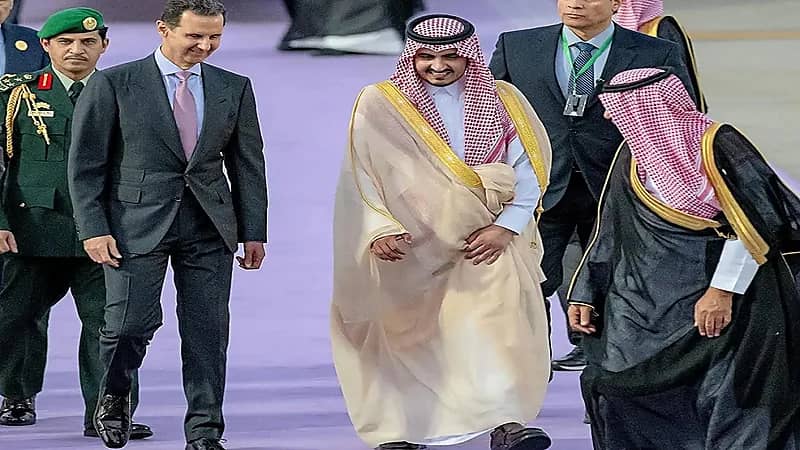 بشار الأسد يصل إلى جدة .. فيديو