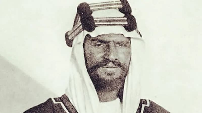 صورة نادرة للملك المؤسس بعمر 37 عاماً