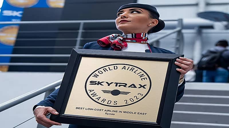 طيران ناس يتوّج الرابع عالمياً كأفضل طيران اقتصادي في العالم