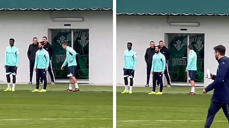 مدافع الاتحاد يزور مقر ناديه السابق .. فيديو